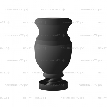 Гранитная ваза на могилу № 001