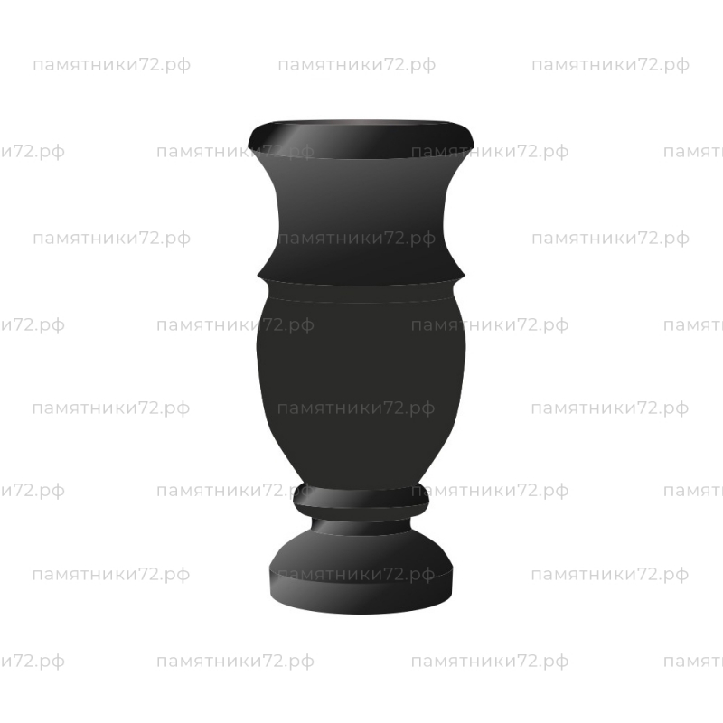 Гранитная ваза на могилу № 006